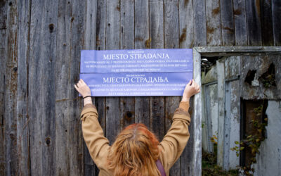 ZAJEDNIČKA ONMS AKCIJA: YIHR Hrvatska, YIHR Srbija i CNA obilježili neobilježena mjesta stradanja u Srbiji, Hrvatskoj i Bosni i Hercegovini